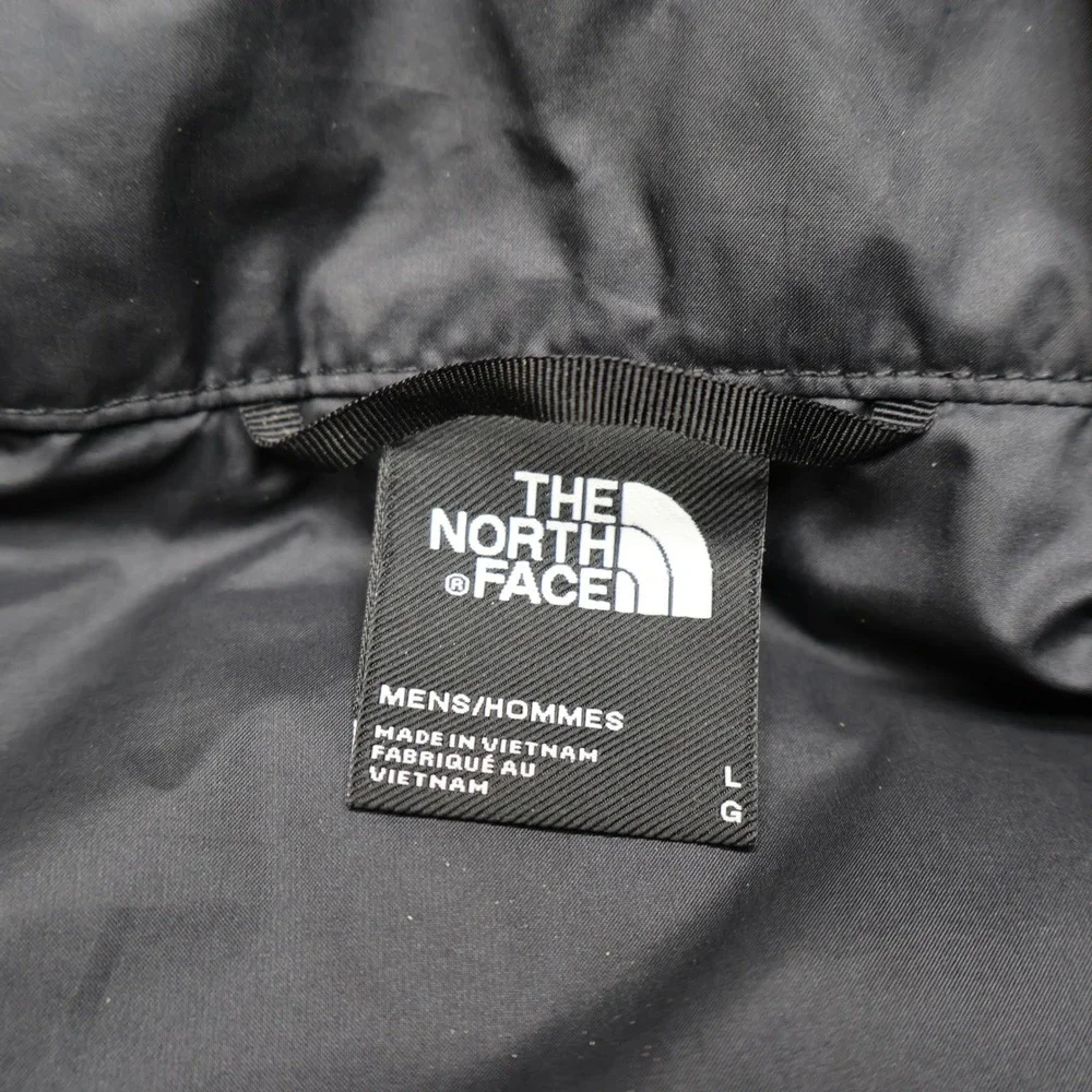 North Face Vest Men Large Black Everyday Insulated Light Pack Quilted Puffer